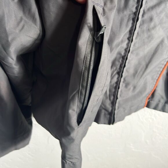 🔥 Vintage NO FEAR Full Zip Polyester Fleece Lined Skateboard Jacket - Men Sz M - Picture 3 of 9